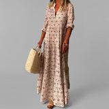 Vestido Longo Vintage feminino