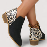 Botas de camurça elegantes feminino