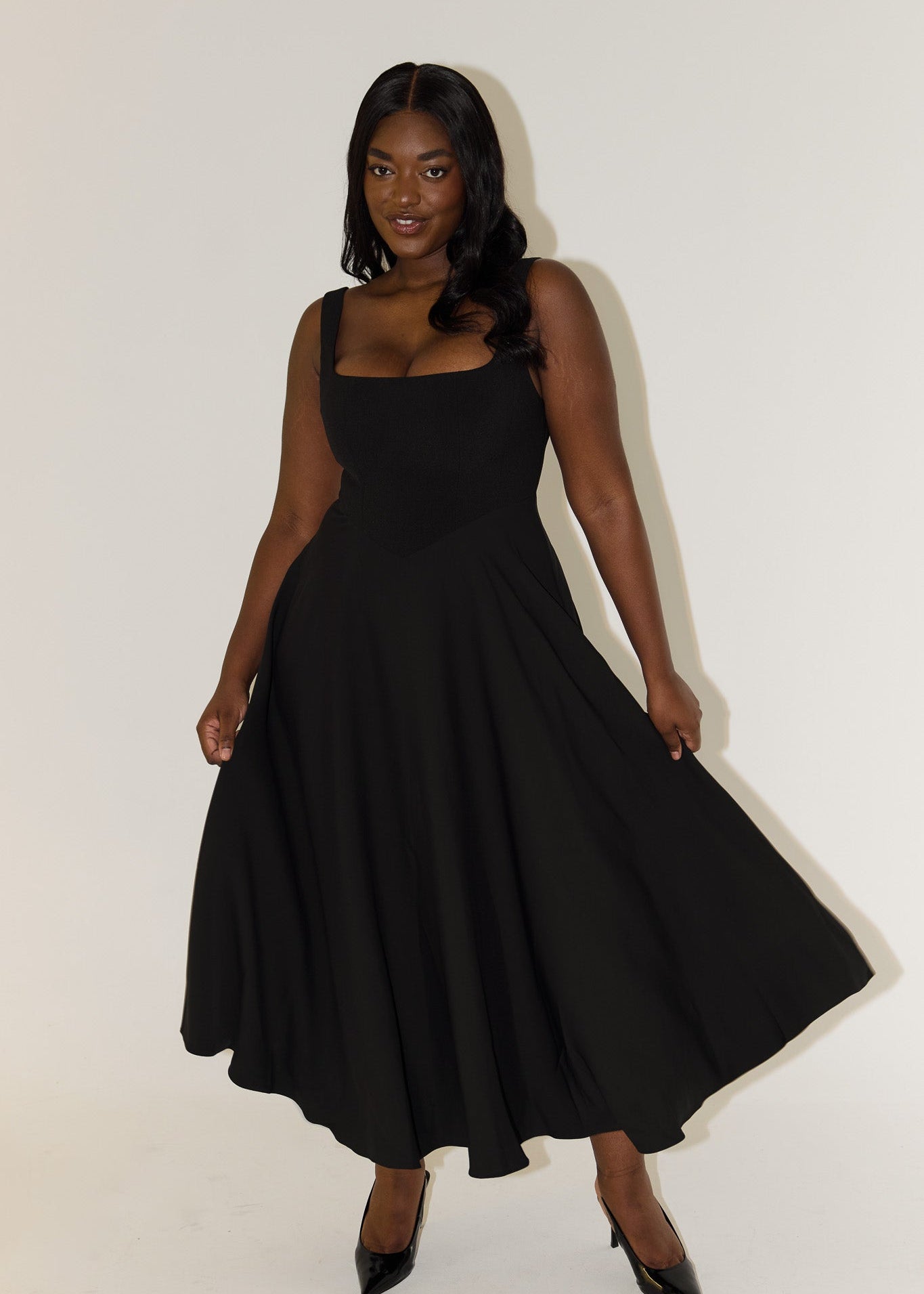 Vestido Midi Intemporal feminino