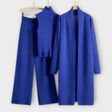 Conjunto de três peças feminino