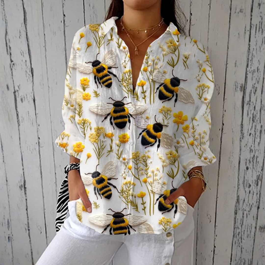 Blusa Abelha Leve Conforto feminino