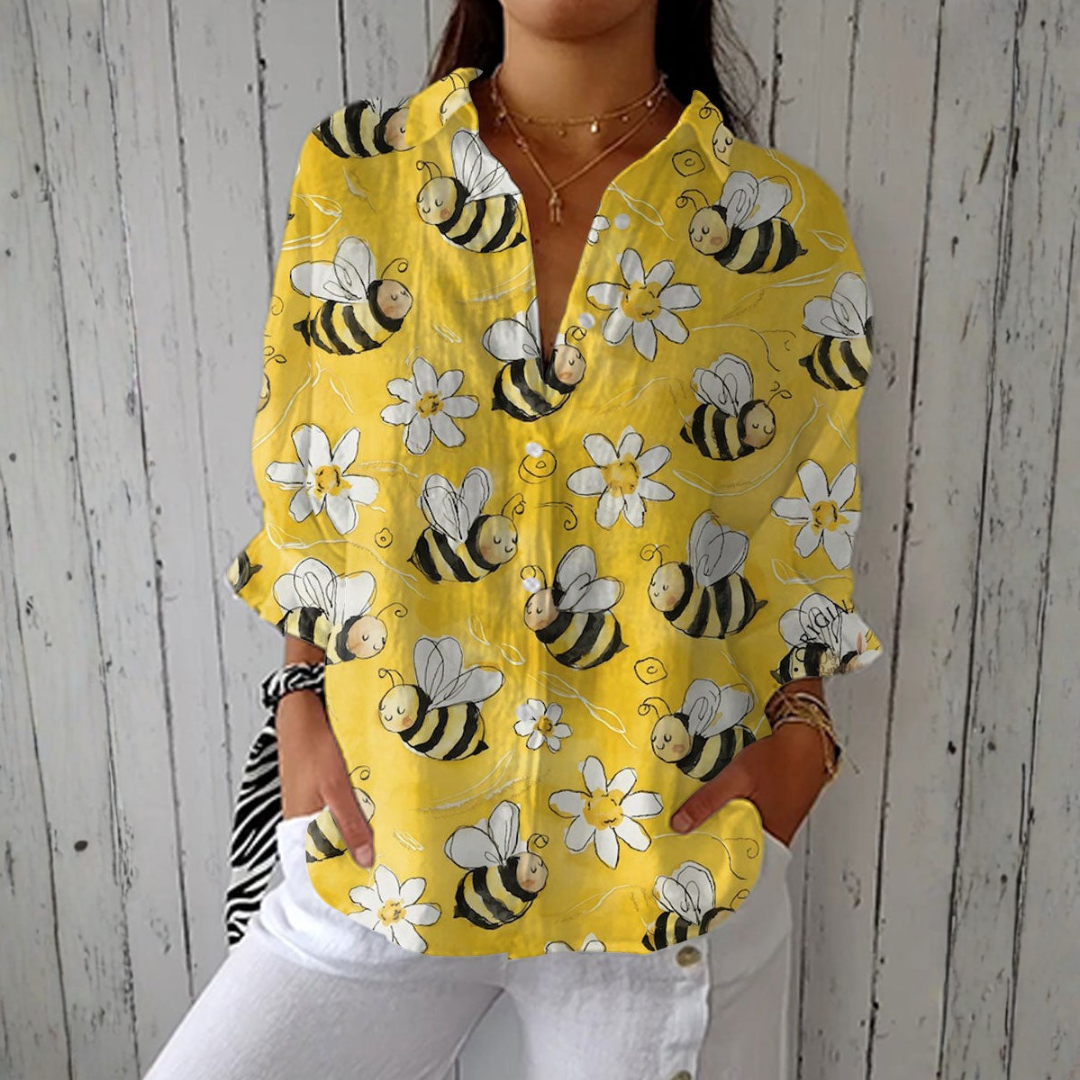 Blusa de Abelhas com Leveza feminino