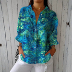 Blusa com Estampa de Penas feminino