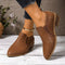 Sapatos Oxford elegantes e confortáveis feminino