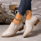 Sapatos Oxford elegantes e confortáveis feminino