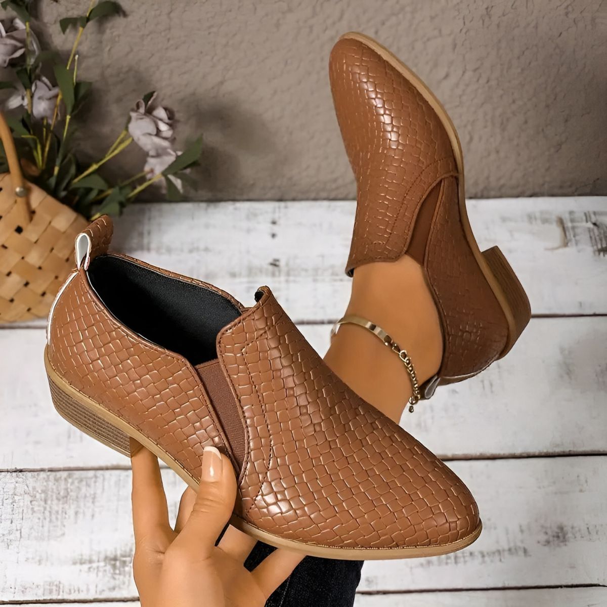 Sapatos Oxford elegantes e confortáveis feminino