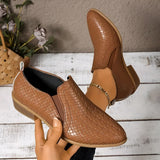 Sapatos Oxford elegantes e confortáveis feminino