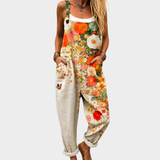 Estelle | Macacão estampado elegante e descontraído