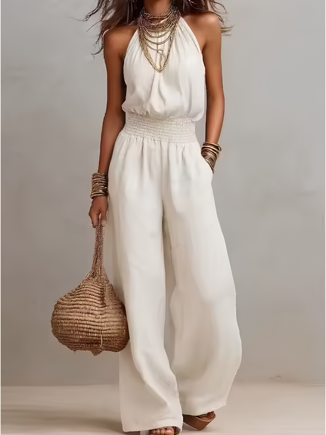 Valeria | Macacão Elegante com Halter