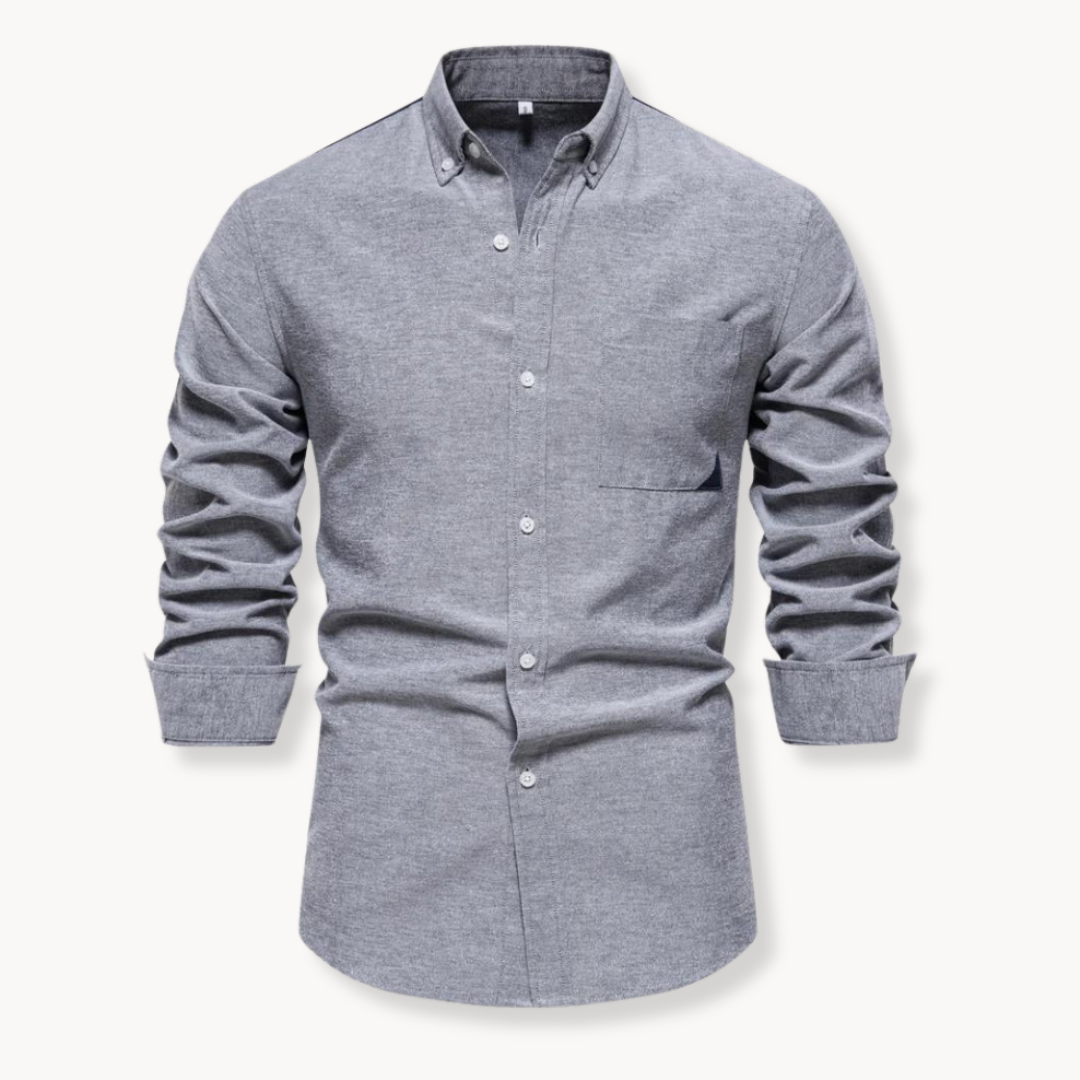 Camisa Oxford - Tecido Texturizado masculino