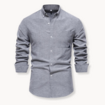 Camisa Oxford - Tecido Texturizado masculino