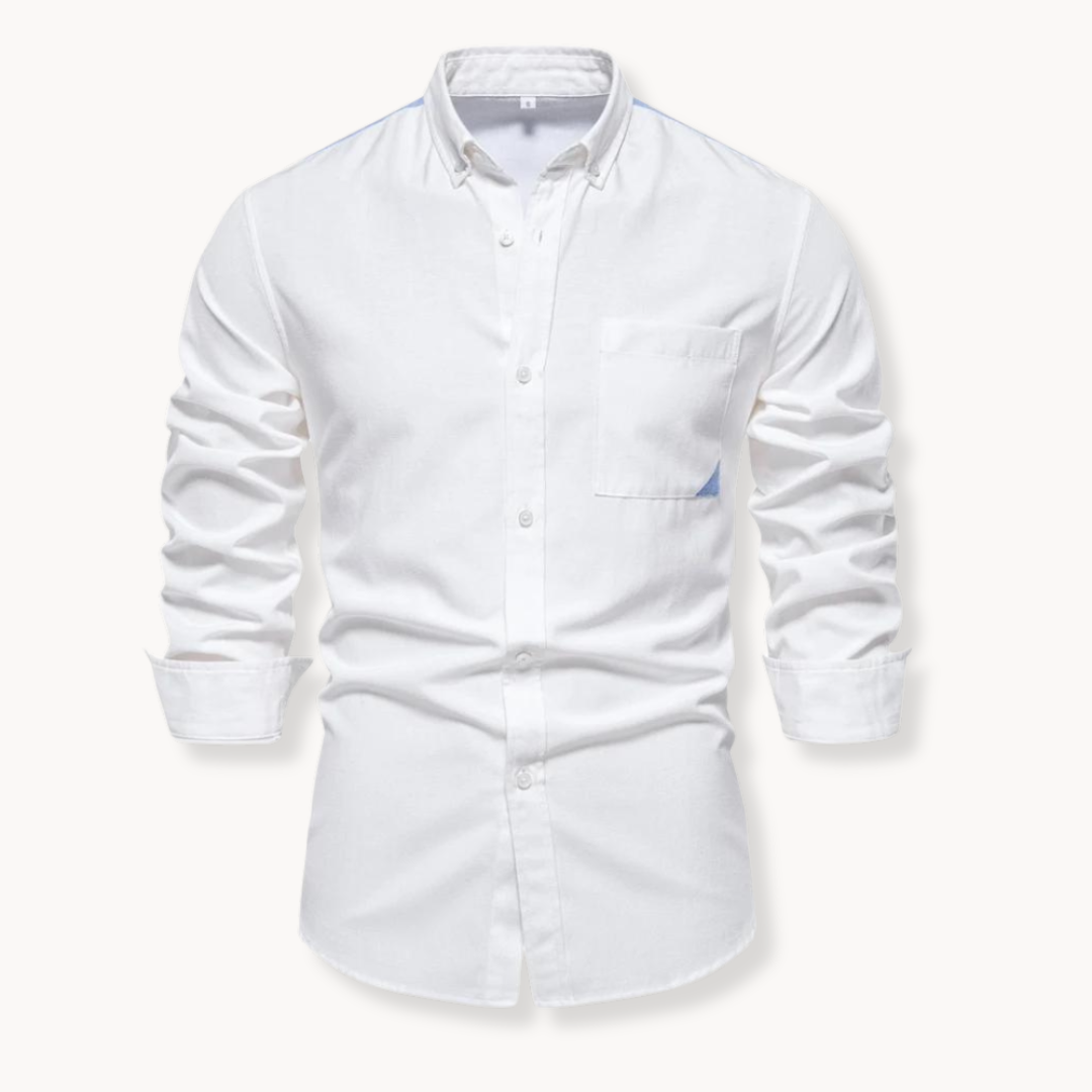 Camisa Oxford - Tecido Texturizado masculino