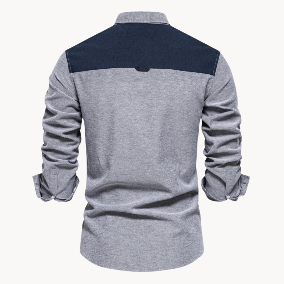Camisa Oxford - Tecido Texturizado masculino