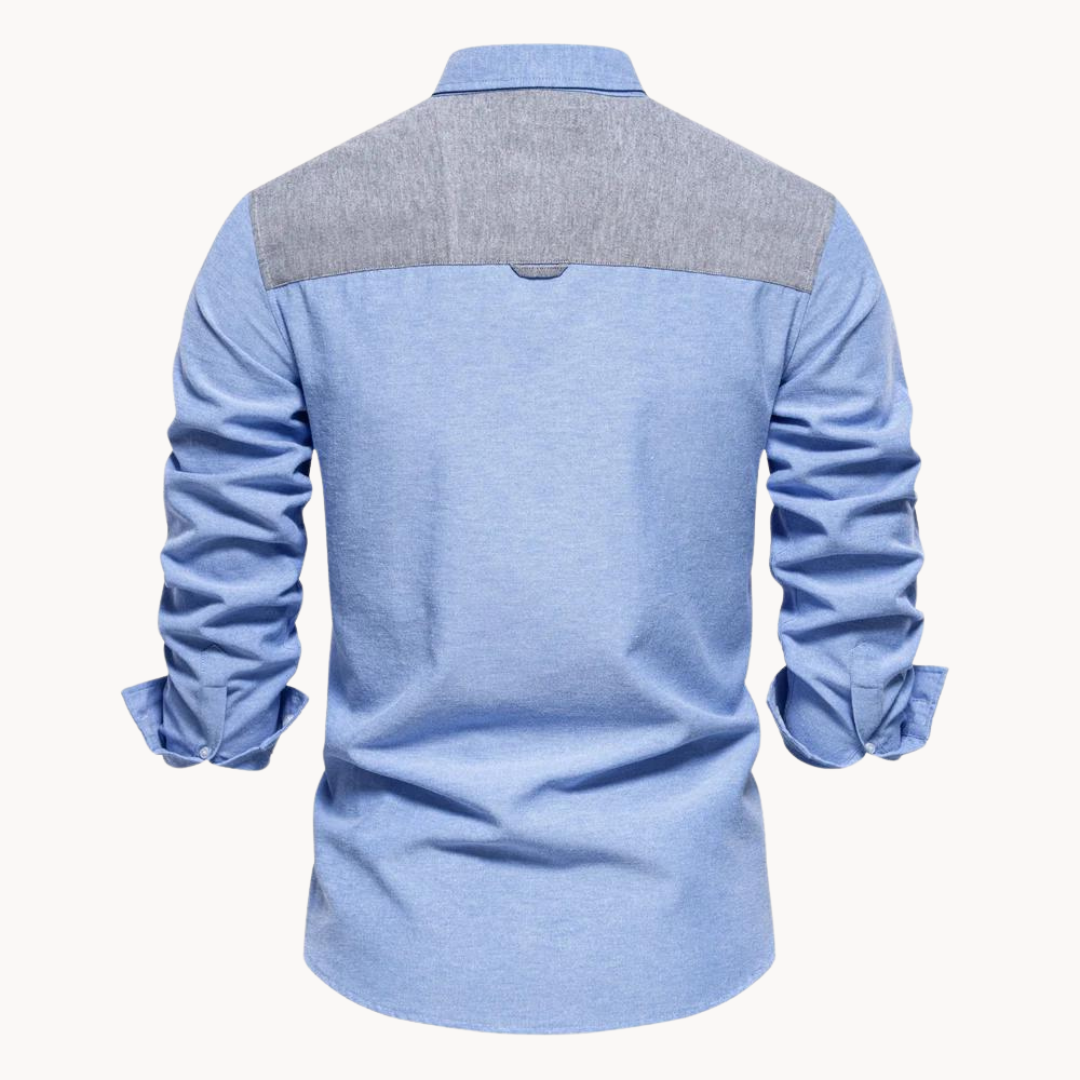 Camisa Oxford - Tecido Texturizado masculino
