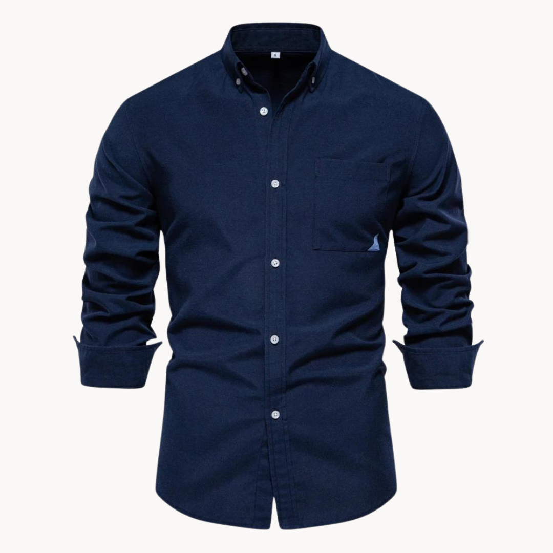 Camisa Oxford - Tecido Texturizado masculino