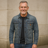 Casaco de Denim Clássico masculino
