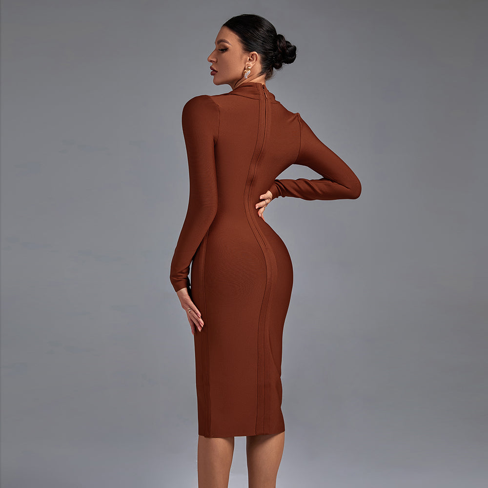 Vestido de Manga Comprida feminino