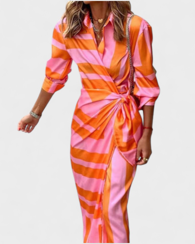 Vestido Envelope de Verão feminino