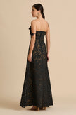 Paloma – Vestido Maxi em Renda Floral