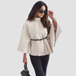 Casaco Papillon com Cinto feminino