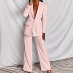 Elegante Blazer e Calças feminino