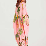 Vestido Longo Estampado feminino