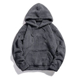 Pullover de Mistura de Pelúcia - Macio masculino