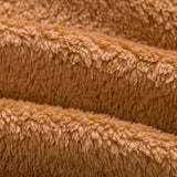 Pullover de Mistura de Pelúcia - Macio masculino