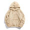 Pullover de Mistura de Pelúcia - Macio masculino