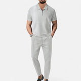 Conjunto de Polo e Calças - Coordenado masculino