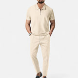 Conjunto de Polo e Calças - Coordenado masculino