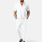 Conjunto de Polo e Calças - Coordenado masculino