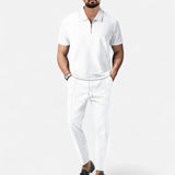 Conjunto de Polo e Calças - Coordenado masculino