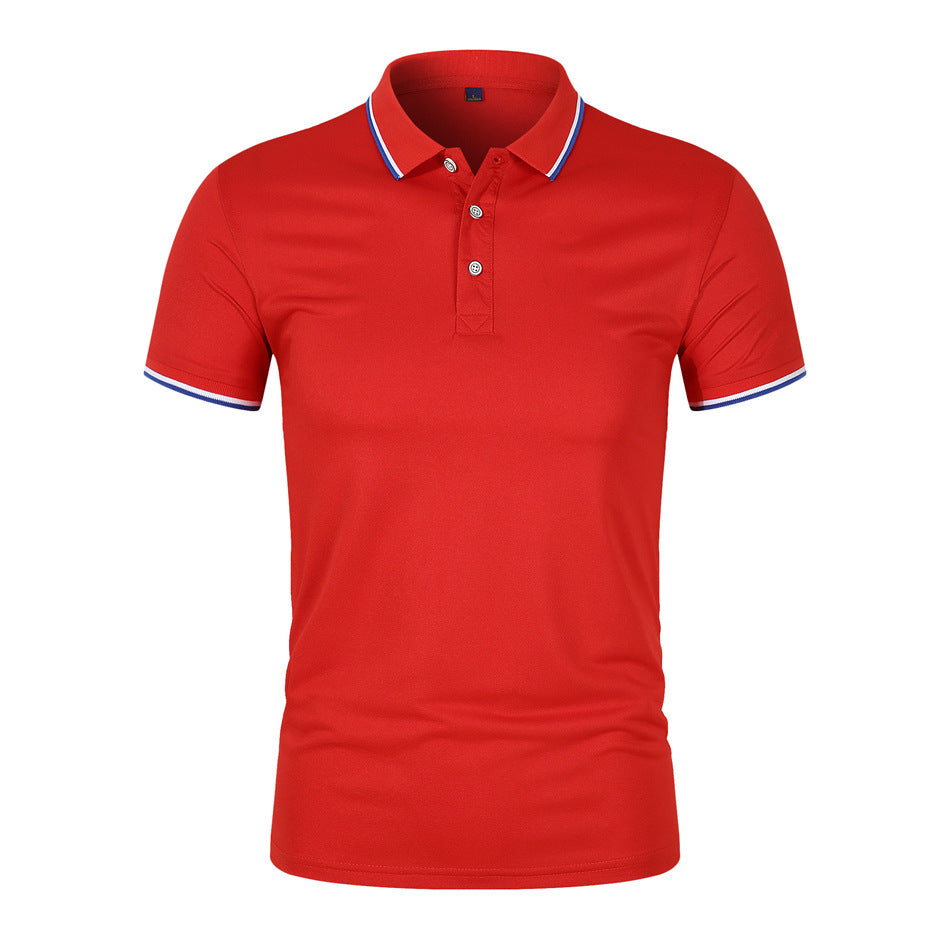 Polo - Colarinho Canelado Respirável masculino