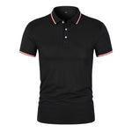 Polo - Colarinho Canelado Respirável masculino