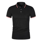 Polo - Colarinho Canelado Respirável masculino