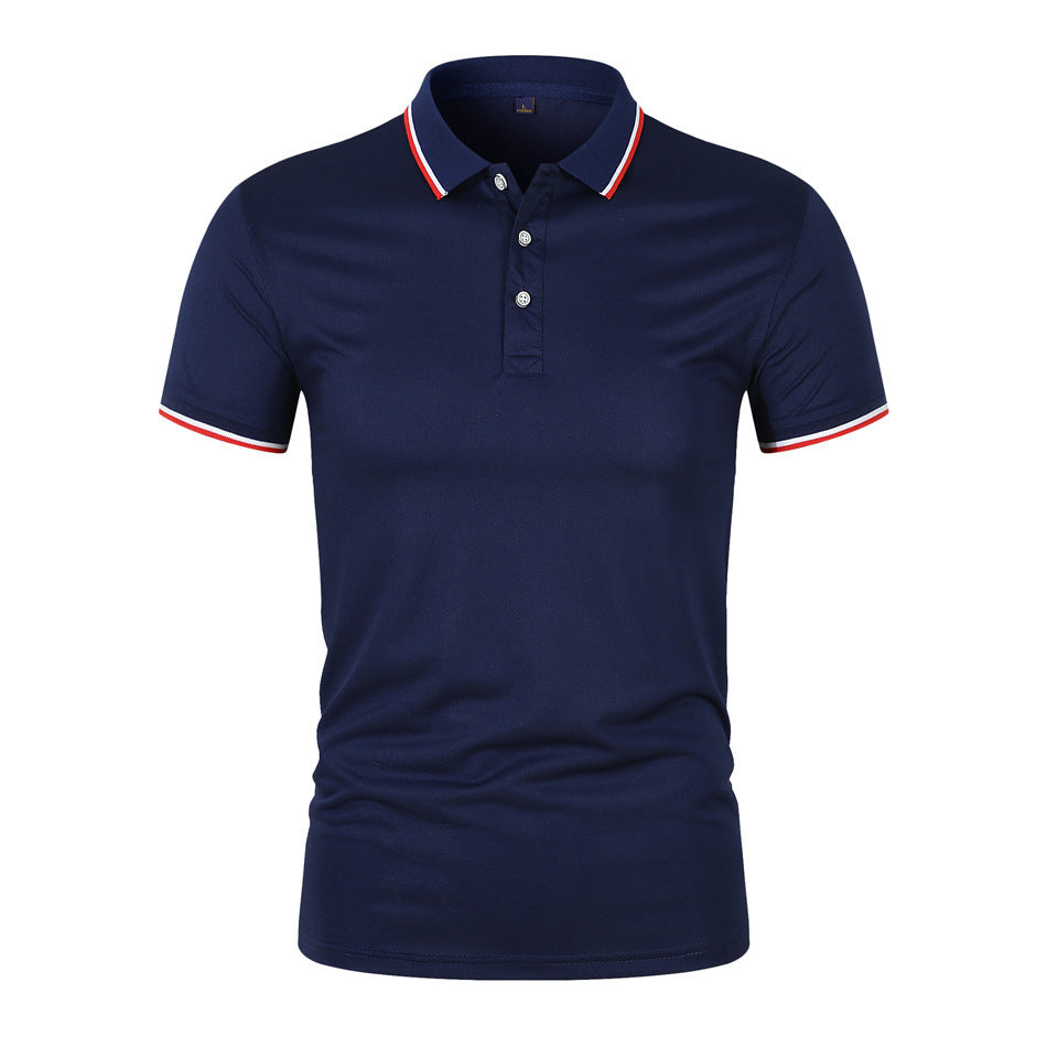Polo - Colarinho Canelado Respirável masculino