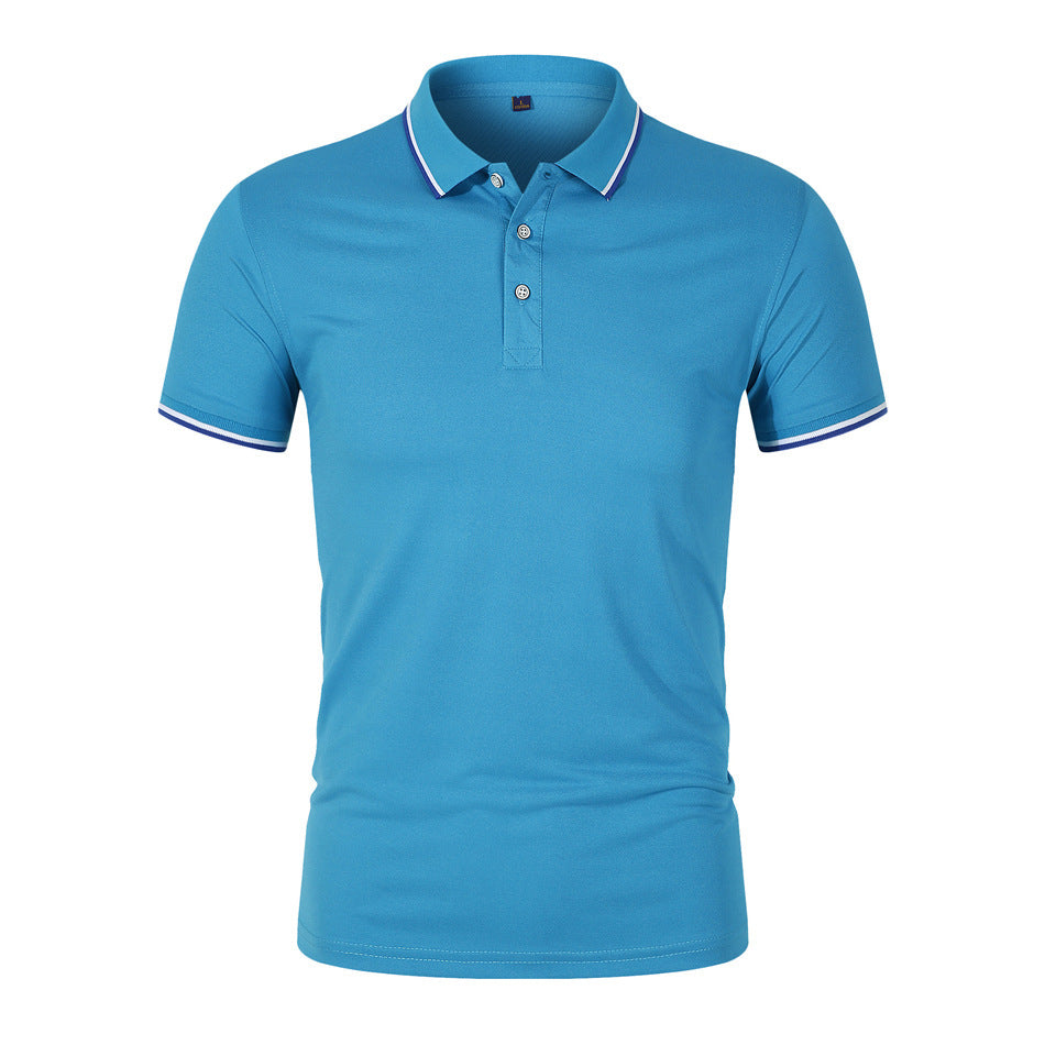 Polo - Colarinho Canelado Respirável masculino
