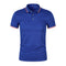 Polo - Colarinho Canelado Respirável masculino