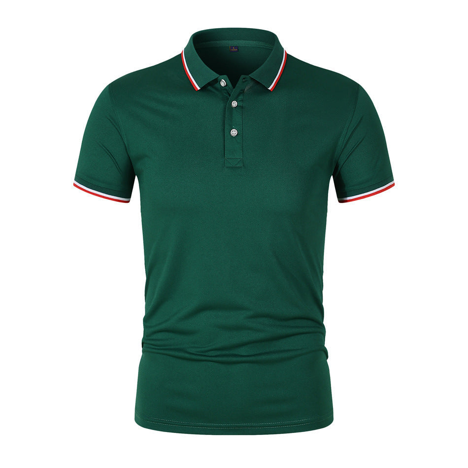 Polo - Colarinho Canelado Respirável masculino
