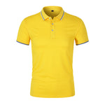 Polo - Colarinho Canelado Respirável masculino