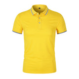 Polo - Colarinho Canelado Respirável masculino