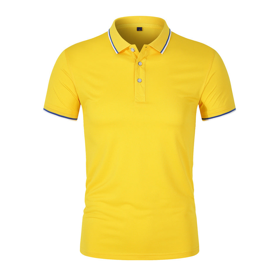 Polo - Colarinho Canelado Respirável masculino