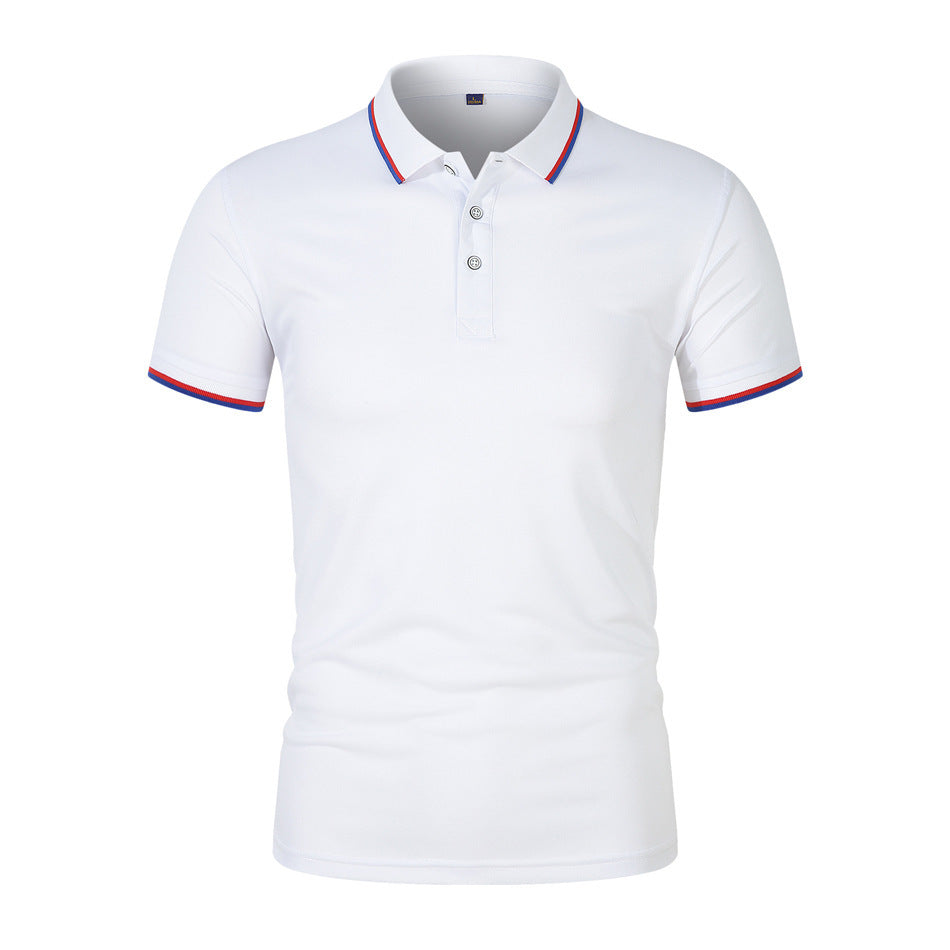 Polo - Colarinho Canelado Respirável masculino