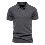 Polo - Gola Canelada Três Botões masculino