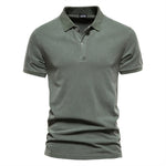 Polo - Gola Canelada Três Botões masculino