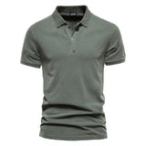 Polo - Gola Canelada Três Botões masculino