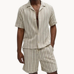 Conjunto Polo - Malha Texturizada masculino