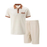 Conjunto Polo - Tecido Waffle masculino