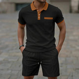 Conjunto Polo - Tecido Waffle masculino
